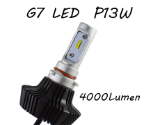 LED комплект  ДХО и ПТФ поколение G7 цоколь P13W 24W 4000 Люмен/Комплект