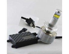 Комплект светодиодных ламп в основные фонари SLP LED под цоколь Н4 60W 3700 Люмен лампа