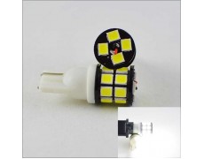 Светодиодная лампа в габарит SLP LED под цоколь W5W(T10) 20 светодиодов типа 2835 9-30 В. Белый