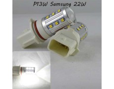 Автомобильная Led лампа SLP LED цоколь P13W (PSX26W) Samsung 22W 9-30V дневные ходовые огни/ПТФ 6000К