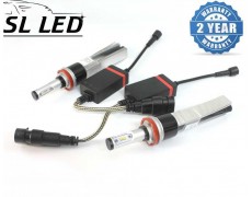 LED лампы в головной свет серии SLP7С Цоколь H11,H8, H9, 29W, 3600 Люмен/Комплект