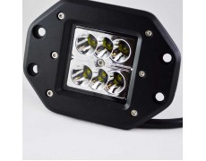 Дополнительный светодиодный прожектор для монтажа в бампер, кузов 24W Cree 10-30V Flood