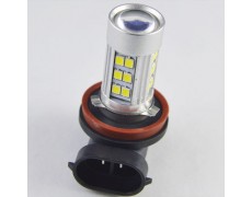 Светодиодная лампа SLP LED в противотуманные фонари с цоколем H11, H8 27-2835 SMD Белый