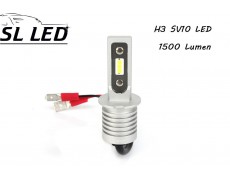 Комплект Led ламп серии SV10, цоколь H3 (PK22Ss) 13W-CSP led 6000K