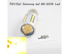 Светодиодная лампа SLP LED с цоколем 1157(P21/5W)(BAY15) 66-2016 Samsung Желтый
