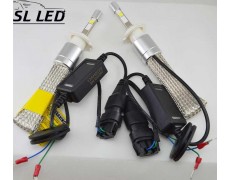 Комплект LED ламп в головной свет серии SL-R3 Цоколь H7, 40W, 4800 Люмен/Комплект