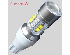 Светодиодная автомобильная лампа SL LED с цоколем T15(W16W)-Cree-50W-в фонарь заднего хода
