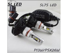 Комплект LED ламп в основные фонари серии SL7S Цоколь P13W, 25W, 4000 Люмен/Комплект