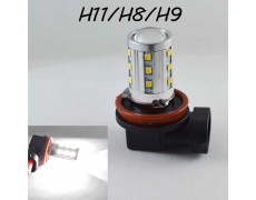 Автомобильная LED лампа SL LED в противотуманные фонари Цоколь H11/H8/H9 22W Линза, 6000K