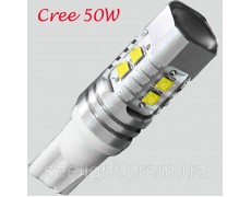 Светодиодная лампа на базе цоколя T10-Cree-50W-9-30V-NW