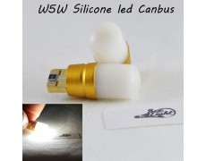 LED лампа в габарит, салон SL LED, с обманкой, can bus, цоколь W5W(T10) 12-3014 led 12 В. Белый 6000K