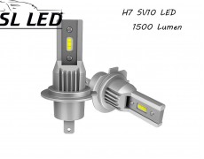 Комплект Led ламп серии SV10, цоколь H7 (PK22s) 13W-CSP led 6000K