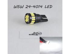 LED лампа в габарит SLS LED, цоколь W5W(T10) 21 светодиод типа 4014 12 В. Белый