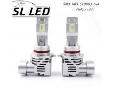 LED лампы в головной свет серии SM3 Цоколь HB3, 9005, P20d, 25W, 5000 Люмен/Комплект