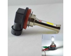 Автомобильная лампа в ПТФ, SLP LED под цоколь H11/H8/H9, светодиоды типа COB 18W 9-30 В. Белый