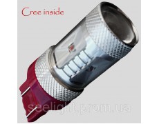 Автомобильная LED лампа в задний фонарь 7443 Cree 9-30V-NP-30W Красный