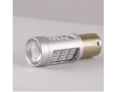 Светодиодная автомобильная лампа с цоколем 1156(P21W)(BA15S) 21-3535 9-30V-Красный