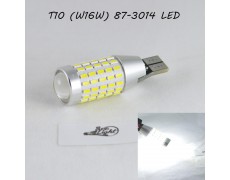 Светодиодная авто лампа SLP LED с цоколем T15(W16W) 87 led 3014 в задний ход