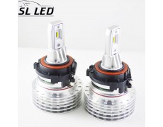 LED лампы в головной свет Volkswagen, серии SLV, Цоколь H7, 20W, 4000 Люмен/Комплект