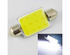 Светодиодная автомобильная лампа SPS LED в освещение салона автомобиля SV8,5(C5W) 39mm 12Chip COB Белый