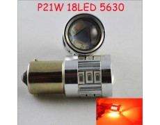 Светодиодная автомобильная лампа SLS LED с цоколем R5W, 1156, P21W, BA15S 18-5630 led 9-30V Красный