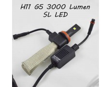 Комплект светодиодных ламп G5 в ПТФ цоколь H11/H8/H9 Cree 20W 3000 Люмен/Комплект