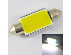 Светодиодная лампа SLS LED со встроенной обманкой бортового комп-ра SV8,5(C5W) 39mm COB 7.5W Белый