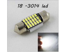 Лед лампа SLS LED в салон, багажник и подсветку номера с обманкой Can шины SV8,5(C10W) 31mm 18-3014 Белый