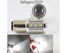 Светодиодная автолампа SL LED цоколь P21/5W(1157)(BAY15D) Samsung 22W 9-30V линза 6000K