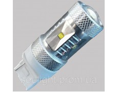 Светодиодная лампа SLP LED в задний ход автомобиля с цоколем T20(7443,7440) Cree-30W 10-30V-Белый