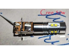 Светодиодная лампа в противотуманные фары H3-CREE50W-NW