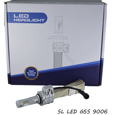 LED лампы в основные фонари серии G5S, НB4 (9006) Цоколь, 22W, 3600 Люмен/Комплект
