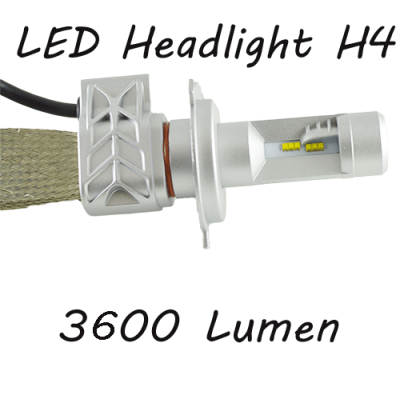 LED лампы в головной свет серии G5S, Н4 Цоколь, 22W, 3600 Люмен/Комплект