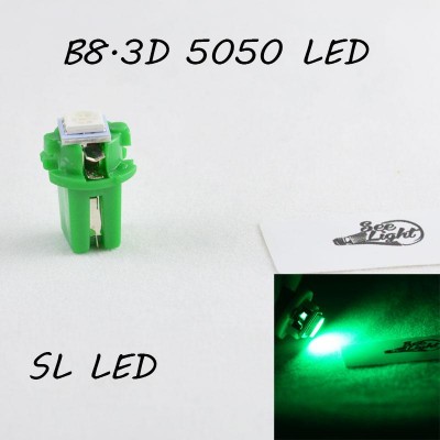 LED лампа в подсветку приборной панели, цоколь B8.3D SL LED