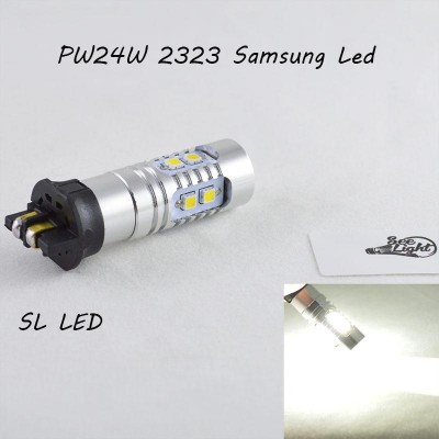 Led лампа в габарит, ДХО SLP LED, цоколь PW24W 10-2323 Samsung led, 9-30 В. Белый, Canbus