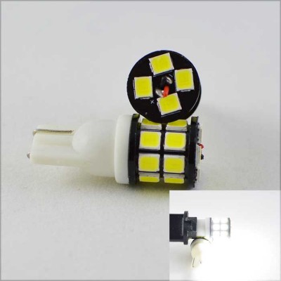 Светодиодная лампа в габарит SLP LED под цоколь W5W(T10) 20 светодиодов типа 2835 9-30 В. Белый