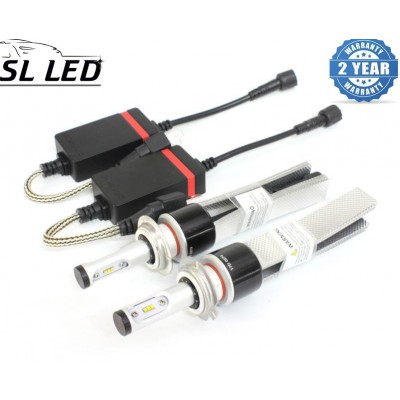 LED лампы в головной свет серии SLP7С Цоколь H7, 29W, 3600 Люмен/Комплект