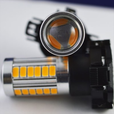 Светодиодная лампа SLP LED с цоколем PY24W 9-30V 33-5630 Желтый в повторитель поворота