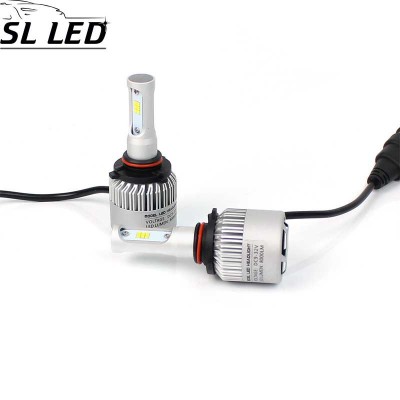 Установочный набор LED ламп в основные фонари SLP S2-LED Цоколь HB3, 9005, 35W, 5000 Люмен/Комплект