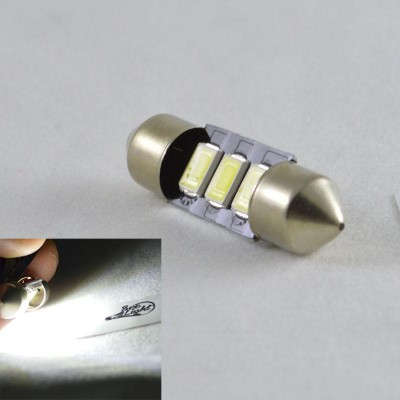 Светодиодная лампа цоколь SV8,5(C5W) 31mm 3-5630 LED Белый