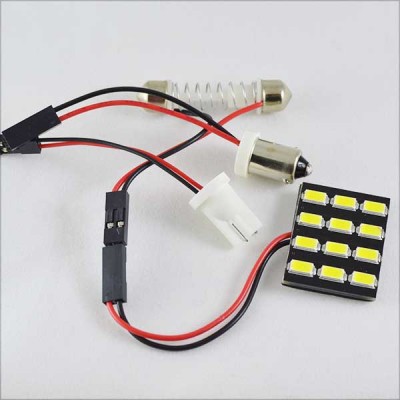 Светодиодный модуль (led панель) в подсветку автомобиля SL LED 12 led 5630 Белый