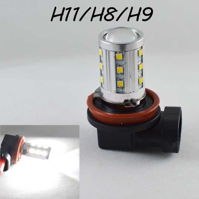 Автомобильная LED лампа SL LED в противотуманные фонари Цоколь H11/H8/H9 22W Линза, 6000K