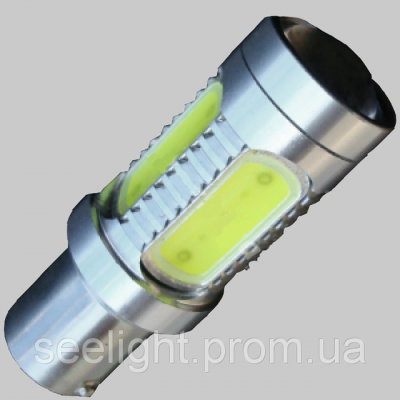 Светодиодная автолампа с цоколем 1157(BAY15D) 11W-10-30V-Lens-Белый