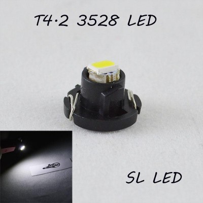 LED лампа в подсветку приборной панели, цоколь T4.2 SL LED