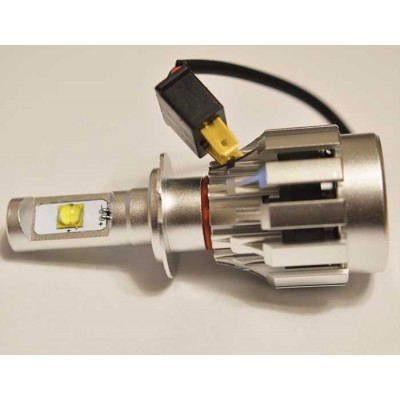 Комплект светодиодных ламп в основные фонари под цоколь H7 Cree 30W 3500 Люмен/Комплект
