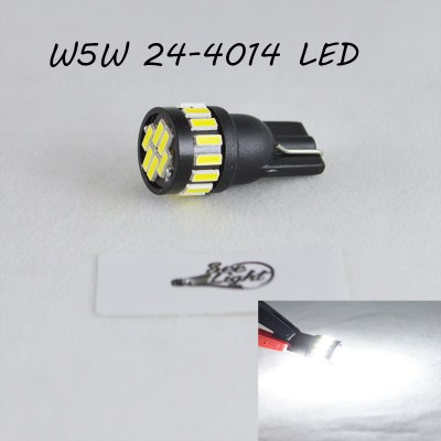 LED лампа в габарит SLS LED, цоколь W5W(T10) 21 светодиод типа 4014 12 В. Белый