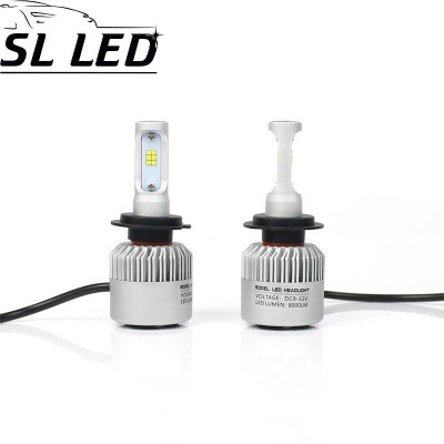 Установочный набор LED ламп в основные фонари SLP S2-LED Цоколь H7, 35W, 5000 Люмен/Комплект