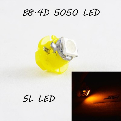 LED лампа в подсветку приборной панели, цоколь B8.4D SL LED