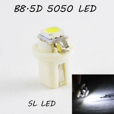 LED лампа в подсветку приборной панели, цоколь B8.5D SL LED