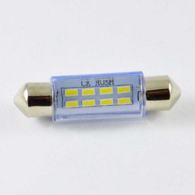 Светодиодная лампа под цоколь SV8,5(C5W)(C10W) 42mm 3014 8 LED Белый